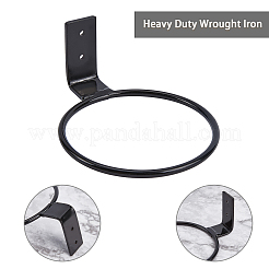 Metall Wandhalterung Pflanzer Haken Blumentopf Ring für drinnen Balkon Ringhalter Blume Pflanzer&nbsp;AJEW-GA0001-86