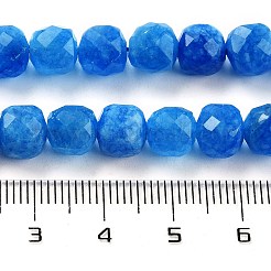 Natürliche weiße Jade perlen Stränge&nbsp;G-H028-A09-23