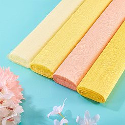 4 Rolle 4 Farben Krepppapierrollen&nbsp;DIY-TA0013-21