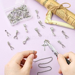 36 pièces 18 styles en laiton pic à glace pincée bails&nbsp;KK-CJ0002-82