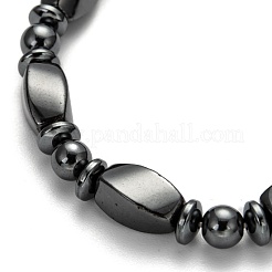 Unmagnetische synthetischen Hämatit Armbänder&nbsp;X-BJEW-E003-8