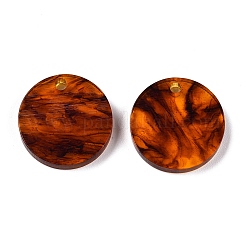 Pendentifs en résine opaque&nbsp;RESI-T058-03A