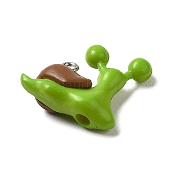 Pendentifs en résine opaque&nbsp;RESI-P029-06P-A