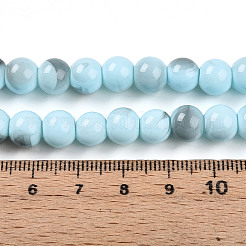 Perlas de vidrio para hornear&nbsp;X1-DGLA-N013-8mm-03