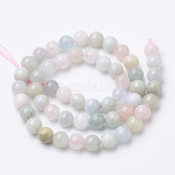 Naturperlen Stränge morganite&nbsp;G-S150-53-6mm