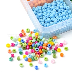 180g 15 Farben Backfarbe K9 Glas Saatperlen Perlen&nbsp;SEED-FS0001-09