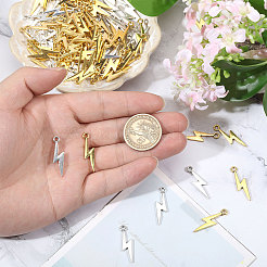 120 pièces 2 couleurs pendentifs en alliage de style tibétain&nbsp;FIND-CA0010-54