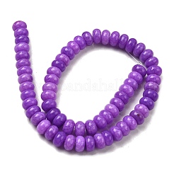 Chapelets de perles en jade blanc naturel teinté&nbsp;G-G107-A22-01