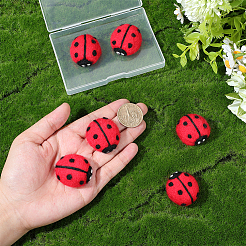 6 pieza de accesorio para disfraz de mariquita en fieltro de lana 3D&nbsp;AJEW-PH0008-83