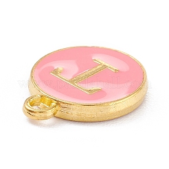 Encantos de esmalte de aleación de oro plateado&nbsp;ENAM-Q437-14T