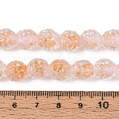 Perles vernissées manuelles&nbsp;FOIL-T007-03C