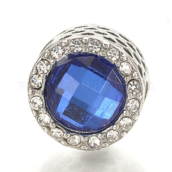 Legierung Rhinestone European Beads&nbsp;MPDL-Q208-006