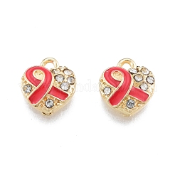 Legierung rhinestone-anhänger&nbsp;FIND-A017-26A-LG