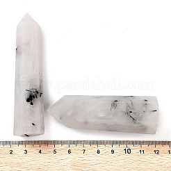 Turm natürlicher Turmalinquarz Heilstein Zauberstäbe&nbsp;G-A096-02H-1