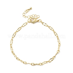 Gliederkettenarmband aus Messing für Damen&nbsp;BJEW-A065-04G