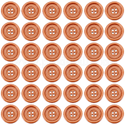 50 pieza de botones de madera&nbsp;BUTT-GF0004-33