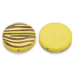 Perle di legno naturale verniciate&nbsp;WOOD-N006-06N