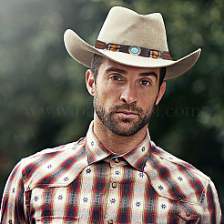 4 stücke 4 arten kristall strass südwestlichen cowboy hut gürtel&nbsp;DIY-CP0009-18