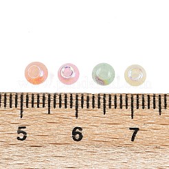 Runde Glasperlen in verschiedenen Farben&nbsp;SEED-NH0003-01A-06