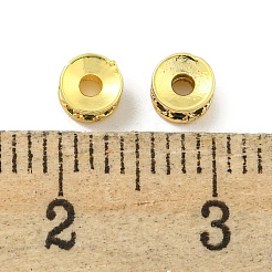 Messing-Zirkonia-Abstandshalterperlen&nbsp;KK-L215-004A-G03
