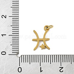 Anhänger aus chirurgischem Edelstahl 316l&nbsp;STAS-U058-01G-12