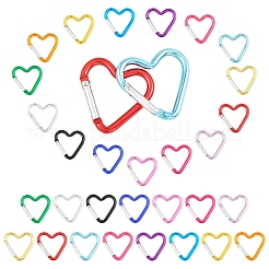 5 Stück Federtorringe aus Zinklegierung&nbsp;FIND-YW0010-59A