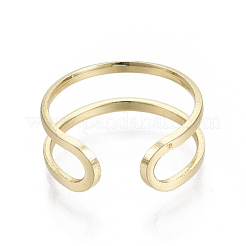 Bagues de manchette en laiton&nbsp;RJEW-N030-003-NF