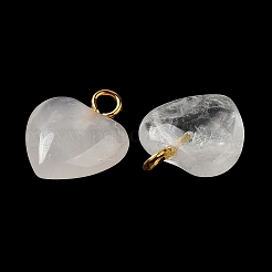 Colgantes de cristal de cuarzo naturales&nbsp;G-E603-01G-10