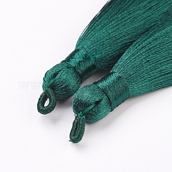 Décorations de gros pendentif pompon en nylon&nbsp;STAS-F142-04C