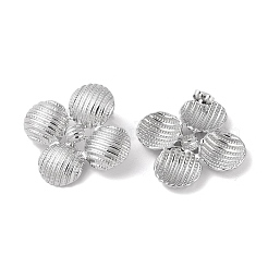 Orecchini a bottone in acciaio inossidabile 304 anti-ossidazione per donna&nbsp;EJEW-S227-26P