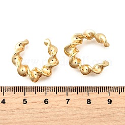 Orecchini a bracciale in ottone&nbsp;EJEW-F370-12G