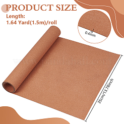 Rouleau de doublure artisanale en cuir mélangé pour sacs et pochettes&nbsp;AJEW-WH0643-143A