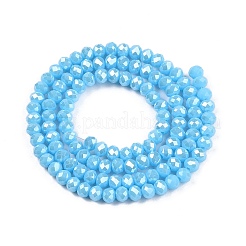 FilI di perline in vetro placcato&nbsp;EGLA-A044-P3mm-A08