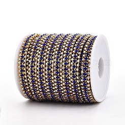 Chaînes strass de fer de tasse&nbsp;CH-T006-04G-07