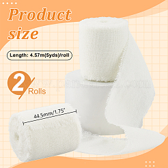 Nastri a taglio vivo in cotone e lino da 5 metro&nbsp;OCOR-WH0088-52B-01