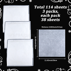 114 bouquet de fleurs en coton carré&nbsp;AJEW-SP0004-30C