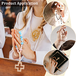 DIY-Kits zur Herstellung von Kreuzanhängern aus Holz&nbsp;RESI-PH0002-64