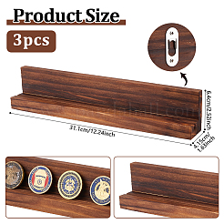 Hängende Dekorationen aus Holzmünzendisplay&nbsp;ODIS-WH0043-161B