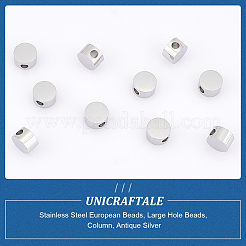 304 Edelstahlperlen&nbsp;STAS-UN0046-98
