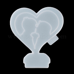 Herz Kerzenhalter DIY Silhouette Silikonformen&nbsp;SIL-F007-12D
