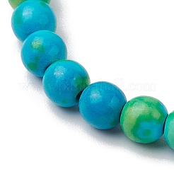 Bracelets extensibles en pierres précieuses synthétiques&nbsp;BJEW-JB11015-05
