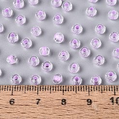 Perles de verre transparentes de qualité A de FGB&nbsp;SEED-Q040-03A-05