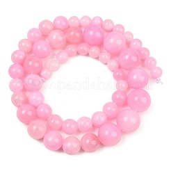 Rangs de perles de jade mashan naturel de taille dégressive&nbsp;GG-CBA2AE1-A08-G