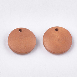 Breloques de bois peint&nbsp;WOOD-T021-16I