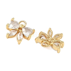Pendentifs avec zircon cubiques à micro-pavés en laiton&nbsp;LS-KK-A291-16G