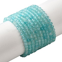 Natur Amazonit Perlen Stränge&nbsp;G-V001-A01-3MM-01