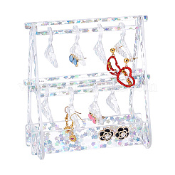 1 Set transparente Ohrringständer aus Acryl&nbsp;EDIS-PH0001-30