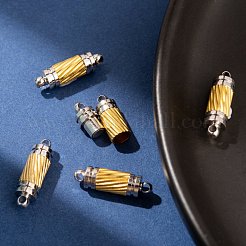 Messing-Magnetverschlüsse mit Schlaufen&nbsp;MC040-1