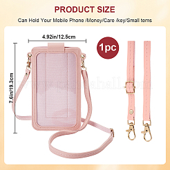 Sacs à bandoulière en simili cuir pu&nbsp;AJEW-CL0004-86A
