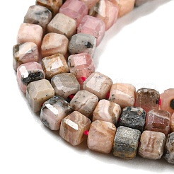 Chapelets de perles en rhodonite naturelle&nbsp;X-G-Q1005-F-01